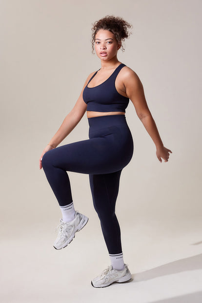Curve Sculpt Seamless Leggings - Deep Navy
