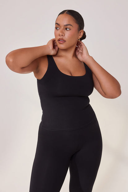Lightweight Everyday Tank Top - Black