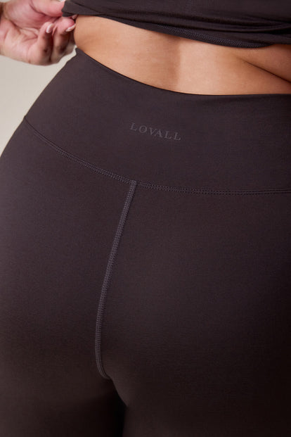 Curve Ultimate Everyday Flare Leggings - Black Coffee