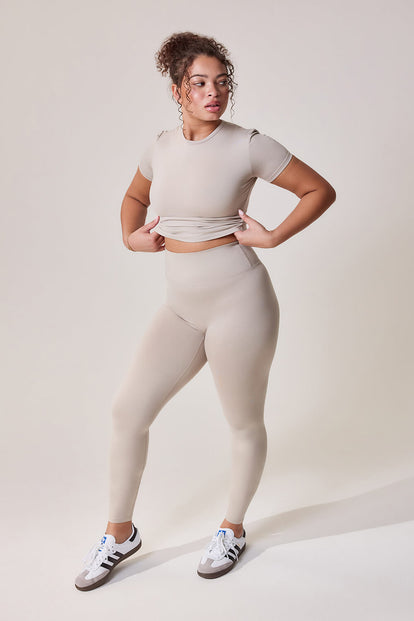 Ultimate Everyday Leggings - Oatmeal Beige