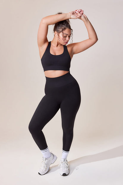 Curve Sculpt Seamless Leggings - Black