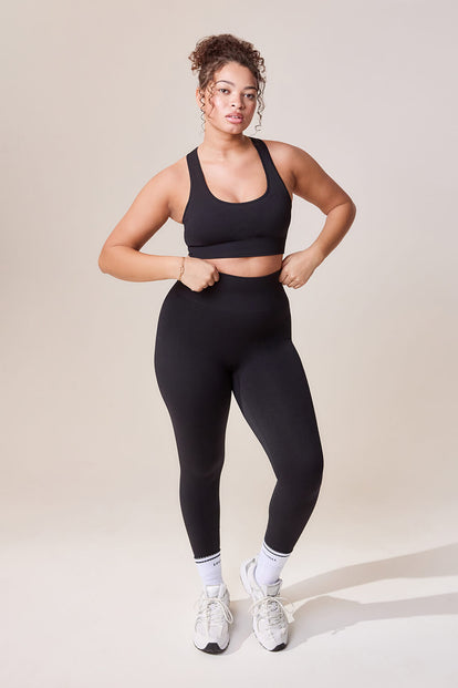 Curve Sculpt Seamless Leggings - Black