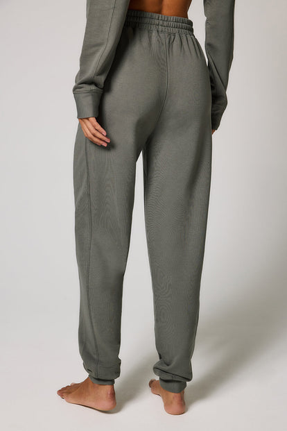 Curve Luxe Lounge Jogger - Slate Green