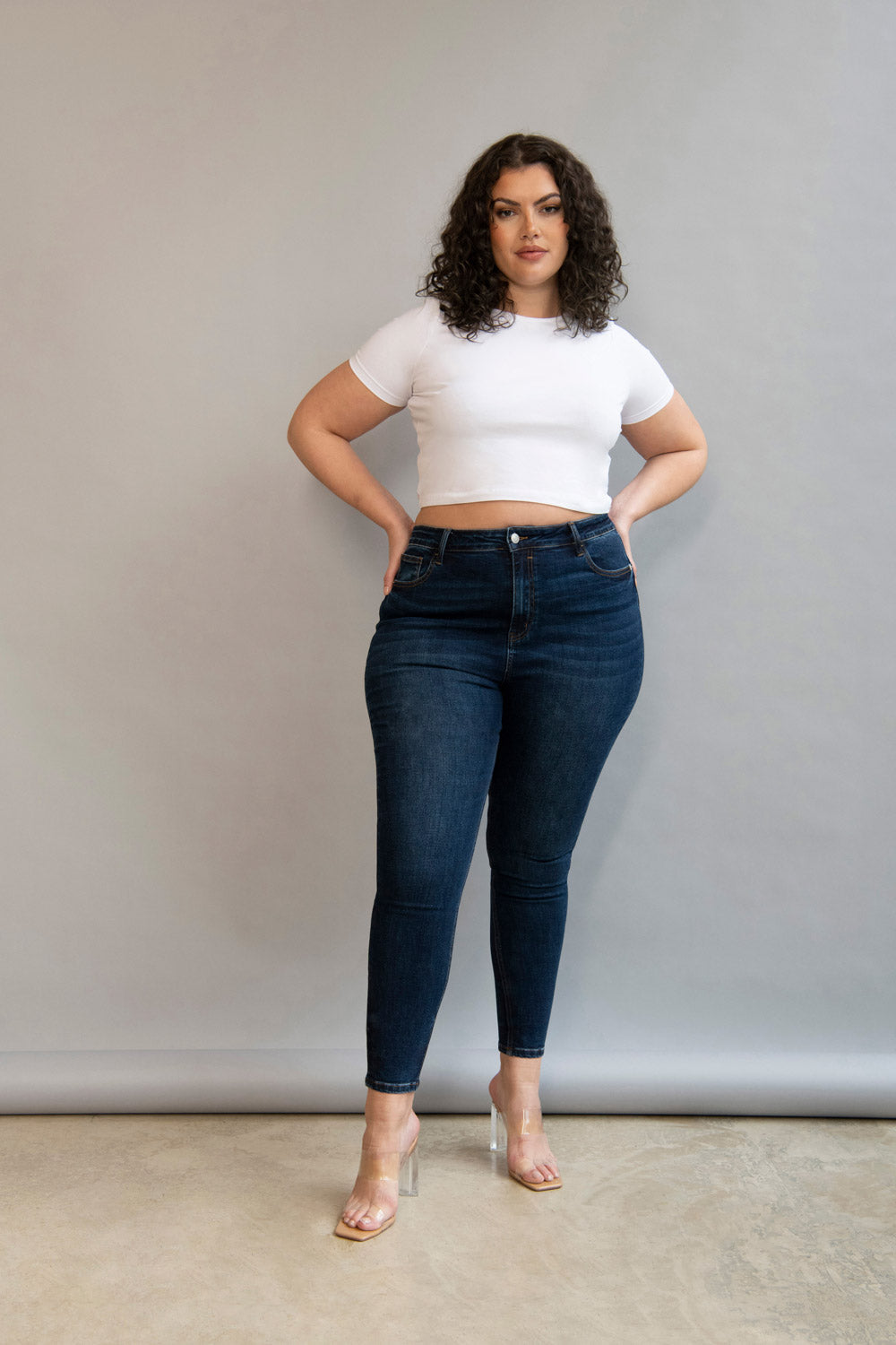 Curve Lift & Shape Jeans - Dark Blue