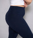 Cropped Lightweight Leggings - Navy