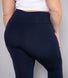 Curve Cropped Lightweight Leggings - Navy