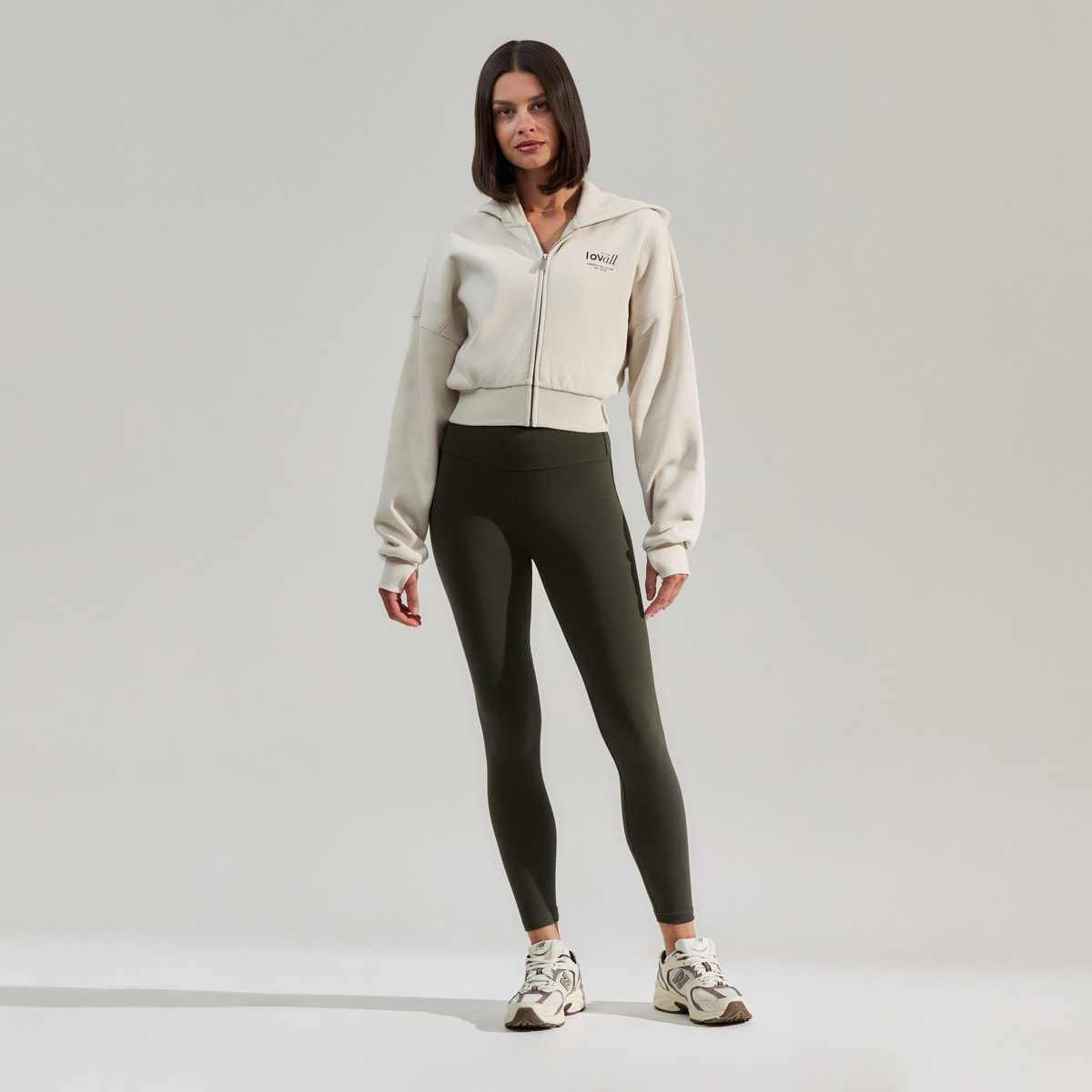 Everyday High Waisted Leggings - Pine