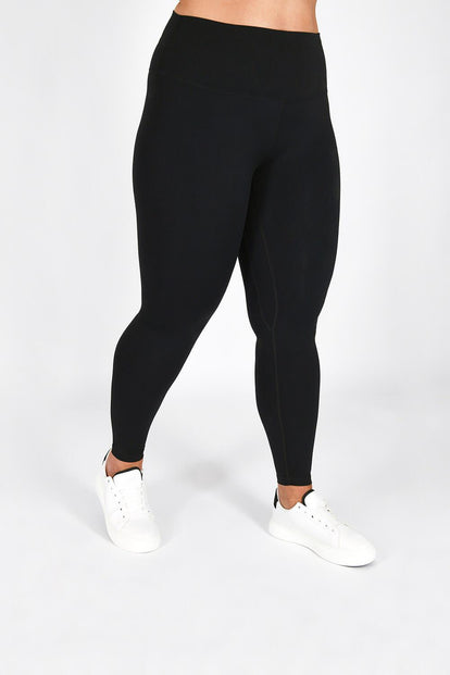 Curve Revitalise 7/8 High Waisted Leggings - Midnight Black