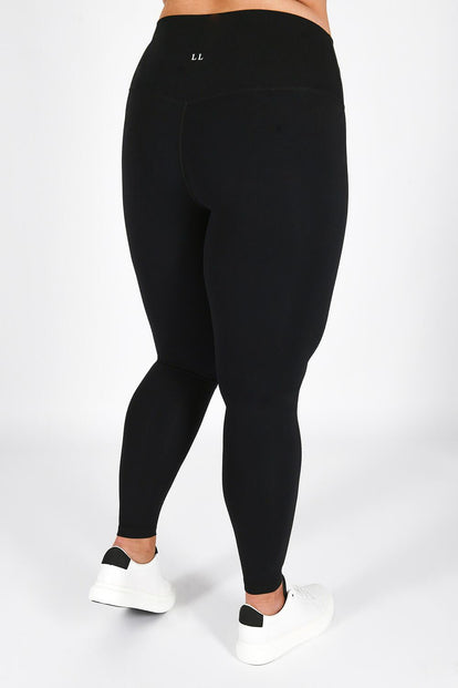 Curve Revitalise High Waisted Leggings - Midnight Black