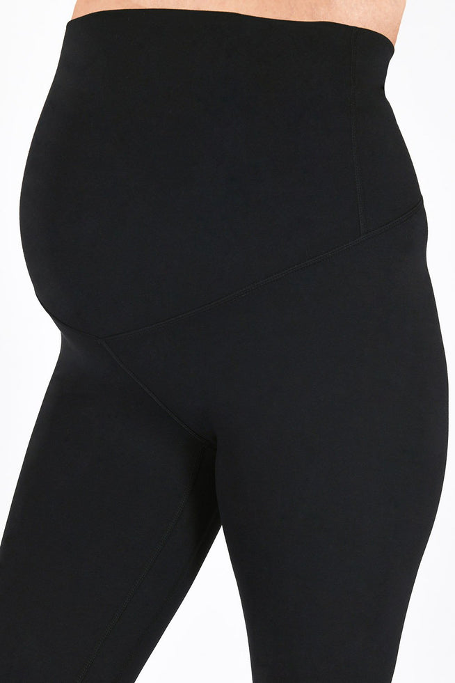 Maternity Revitalise Leggings - Midnight Black