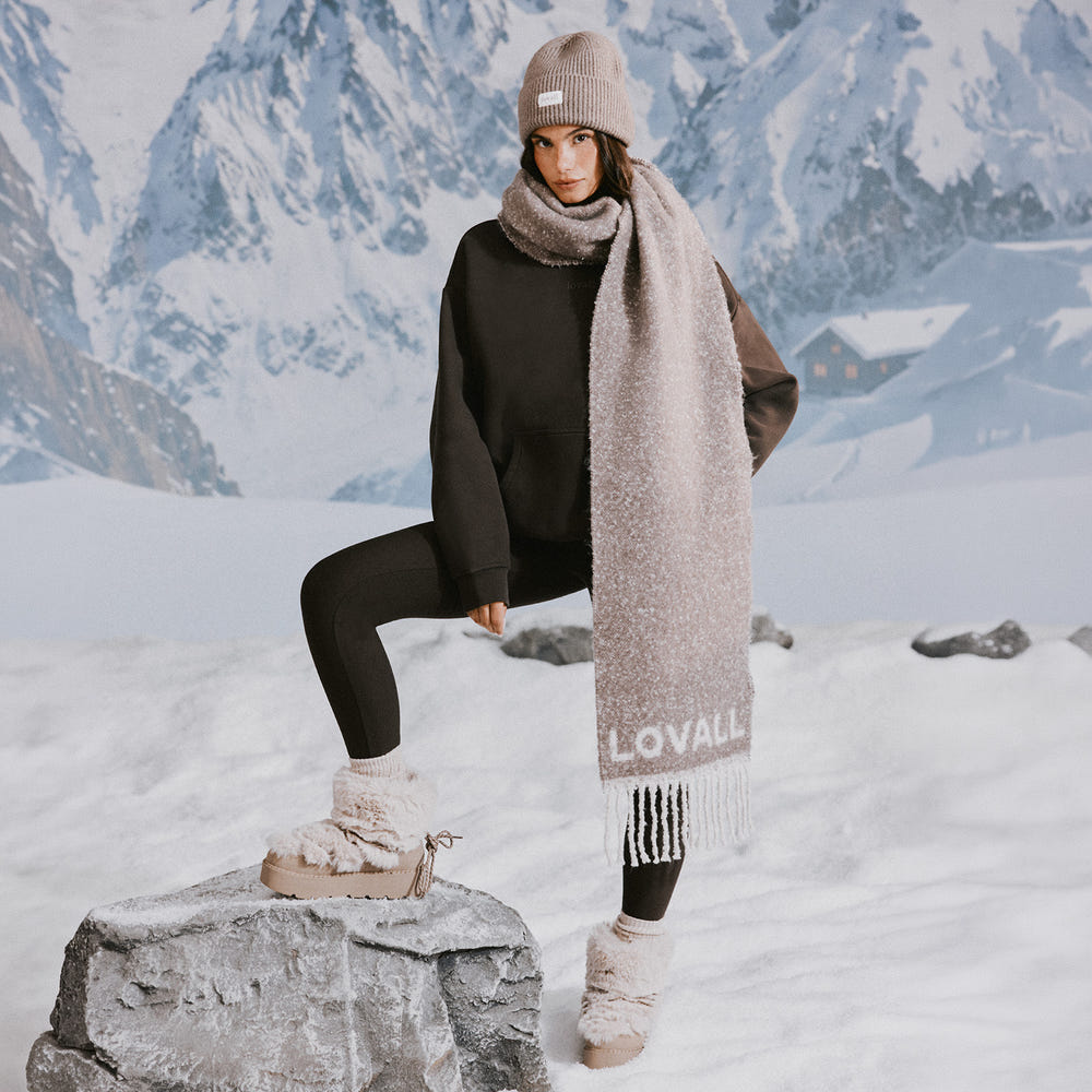 Winter Everyday Fleece-Lined Leggings - Black Coffee