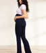 Maternity lightweight Flare Leggings - Navy