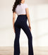 Maternity lightweight Flare Leggings - Navy