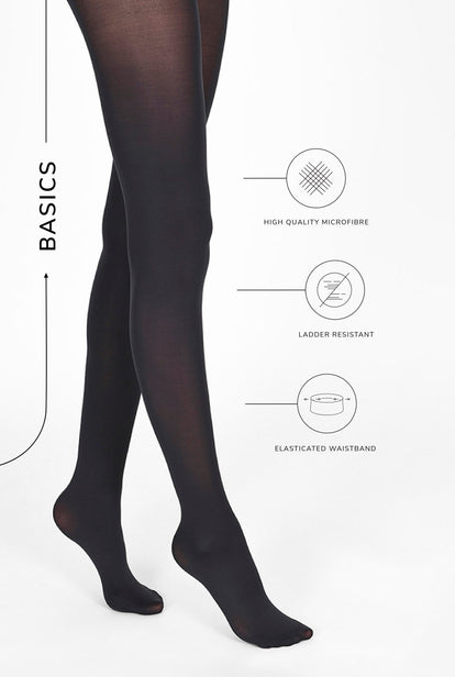 60 Denier Tights - Deep Navy