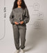 ALL SZN Organic Oversized Sweatshirt Style 4 - Slate Green