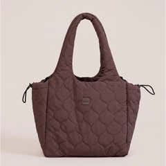 Quilted Bag - Espresso Brown
