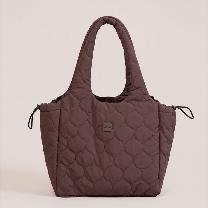 Quilted Bag - Espresso Brown
