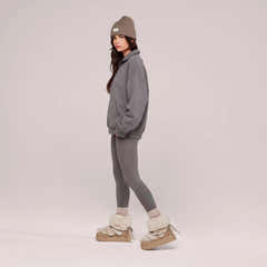 Winter Everyday Fleece-Lined Leggings - Slate Green
