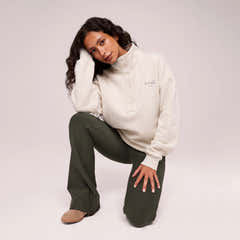 Winter Everyday High Waisted Leggings - Deep Olive