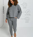 Cable Knit Jumper - Grey