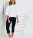 Everyday Cropped Leggings - Navy Blue