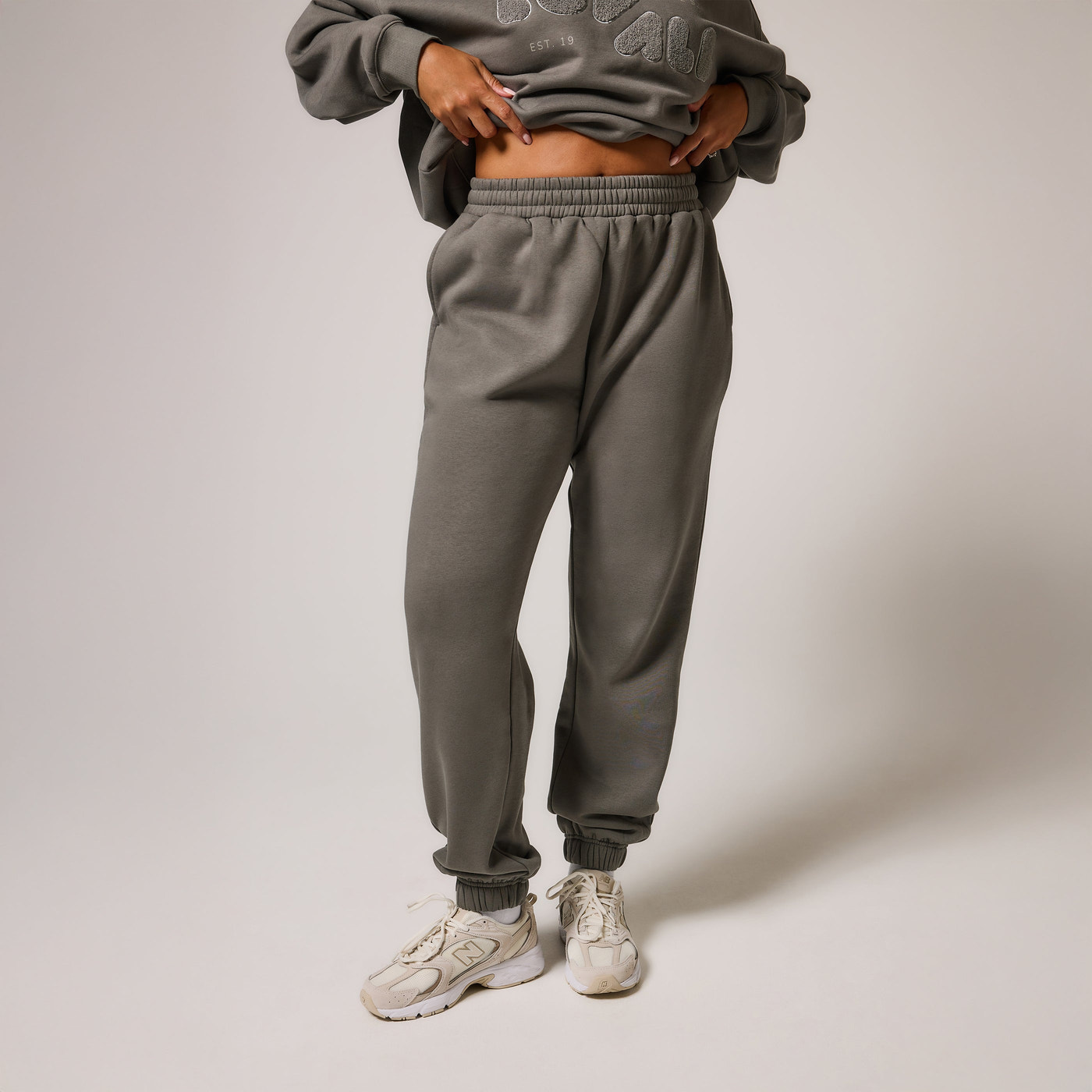 Curve ALL SZN Organic Cuffed Jogger - Slate Green