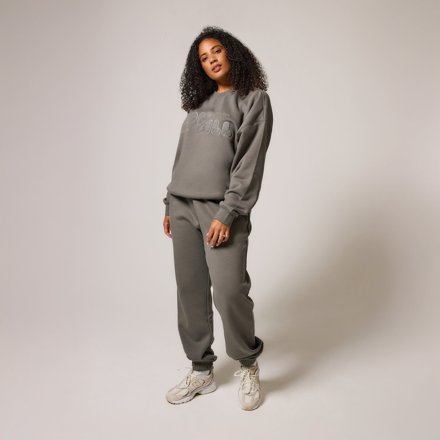 Curve ALL SZN Organic Cuffed Jogger - Slate Green
