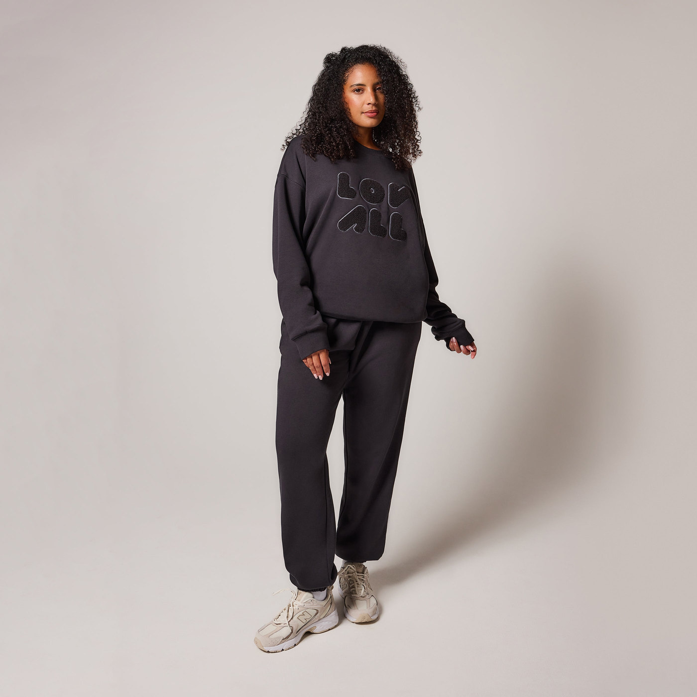 Curve ALL SZN Organic Oversized Sweatshirt Style 1 - Shadow