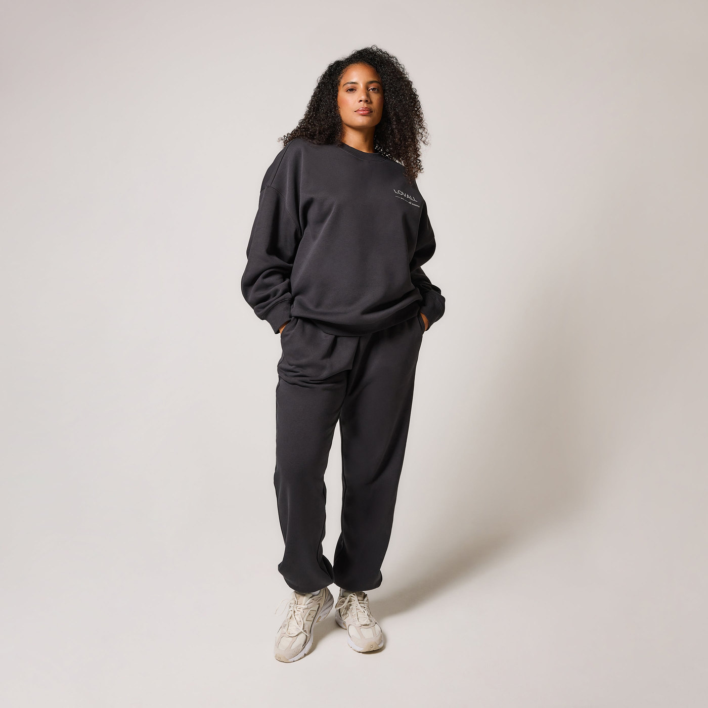 ALL SZN Organic Oversized Sweatshirt Style 3 - Shadow