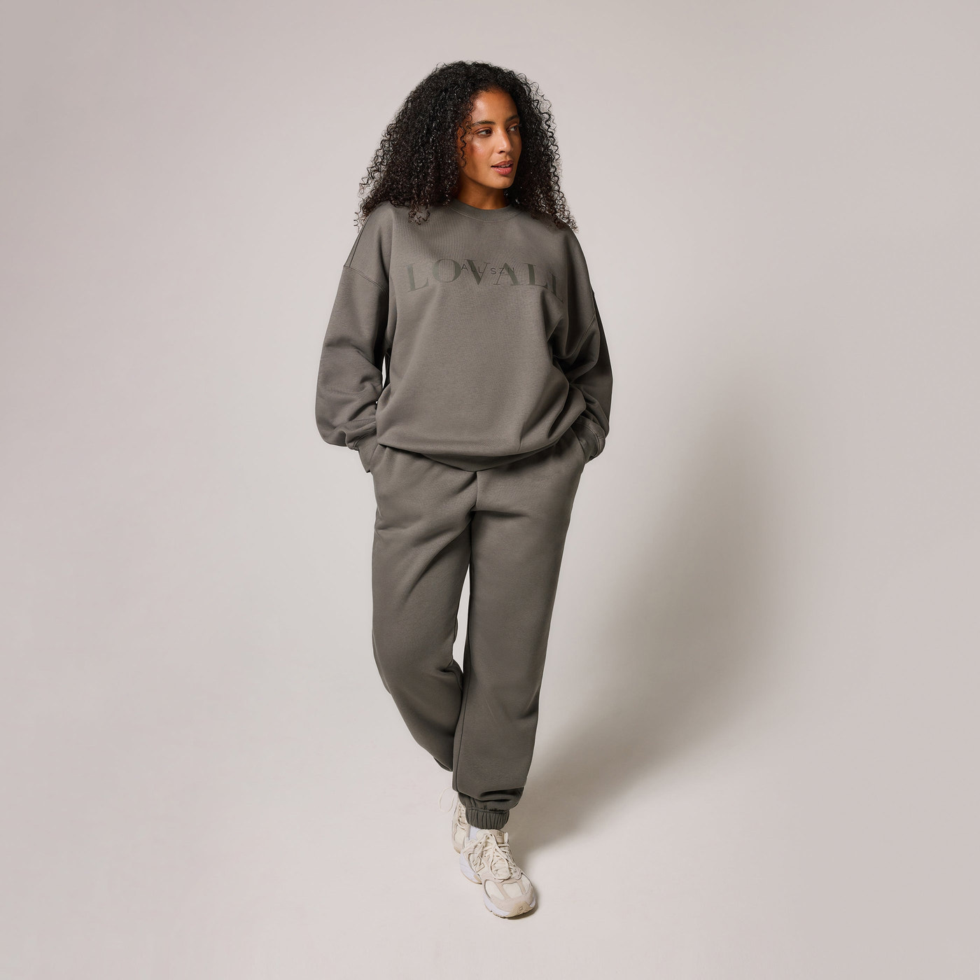 Curve ALL SZN Organic Oversized Sweatshirt Style 4 - Slate Green