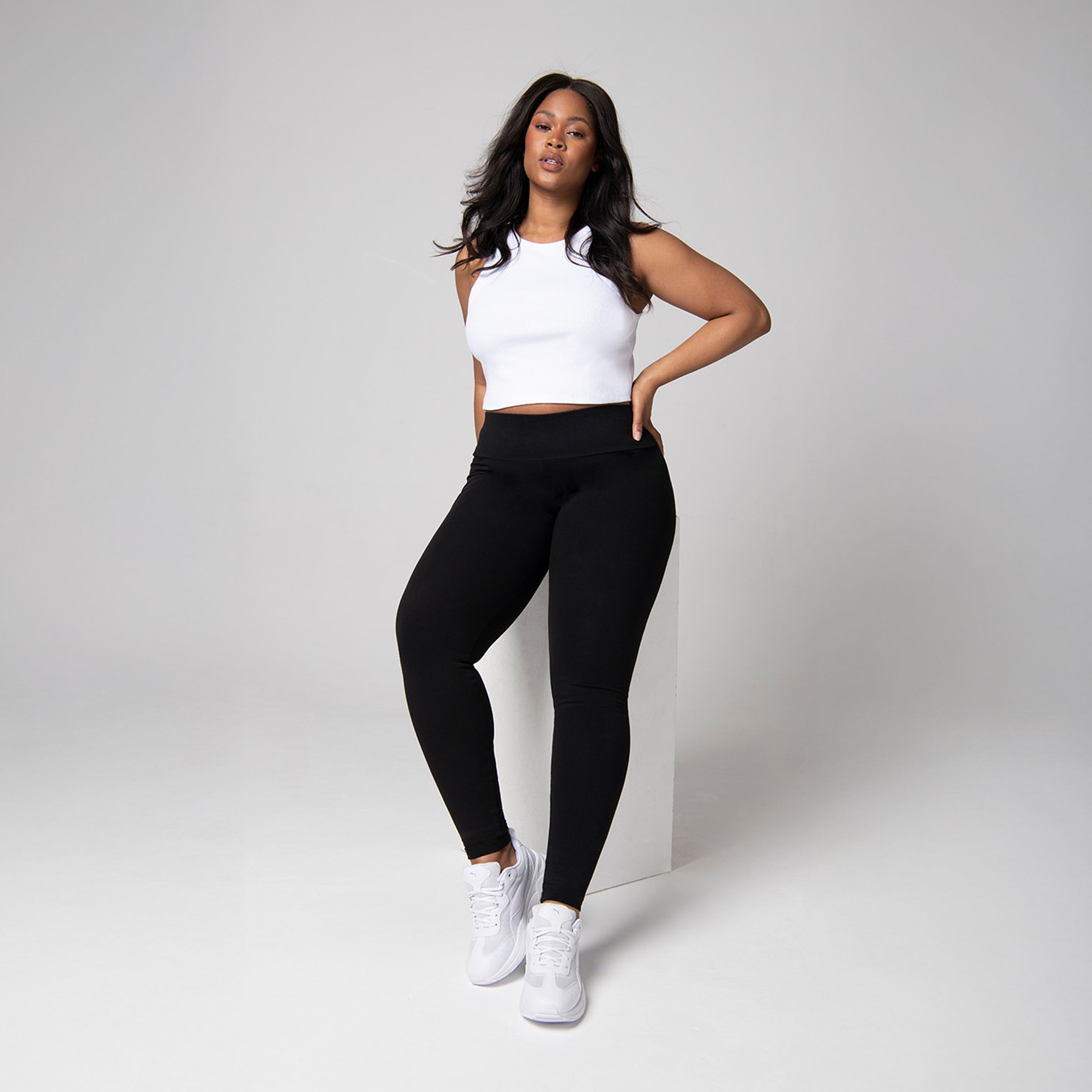 Curve Everyday High Waisted Leggings - Black