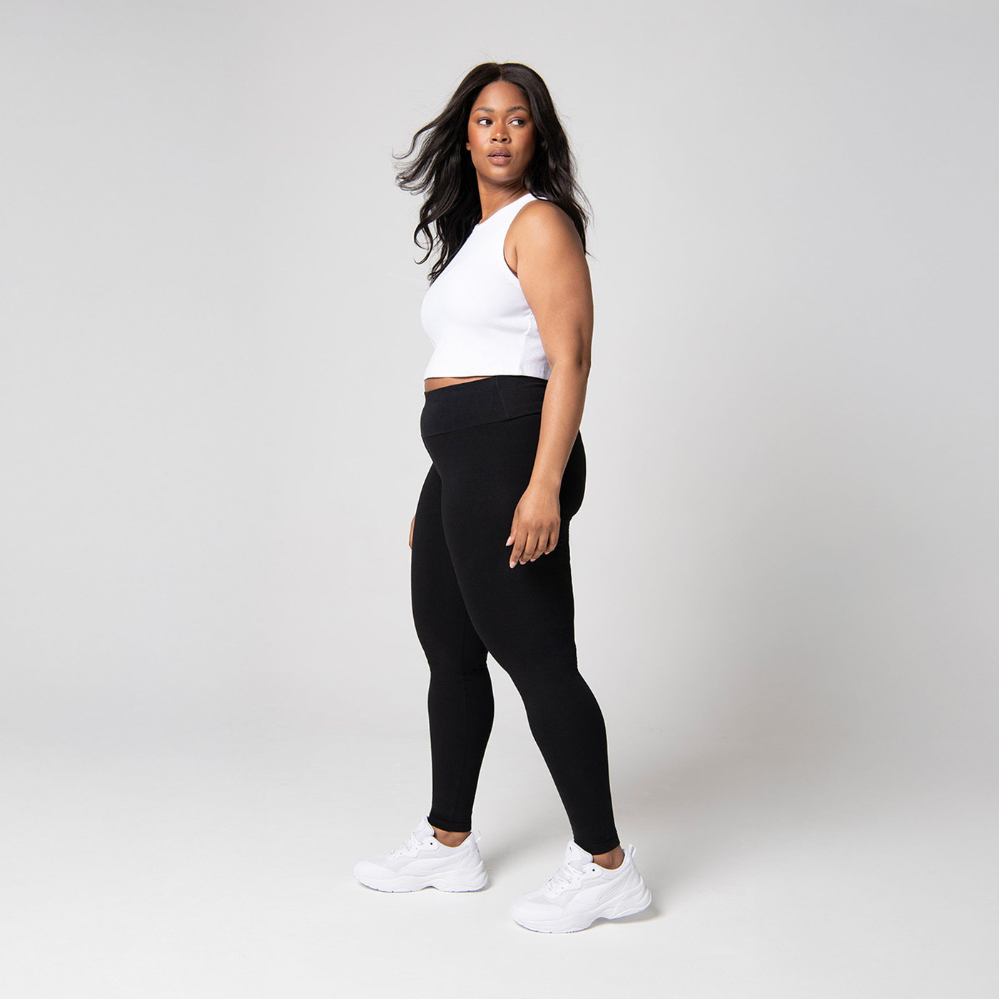 Curve Everyday High Waisted Leggings - Black