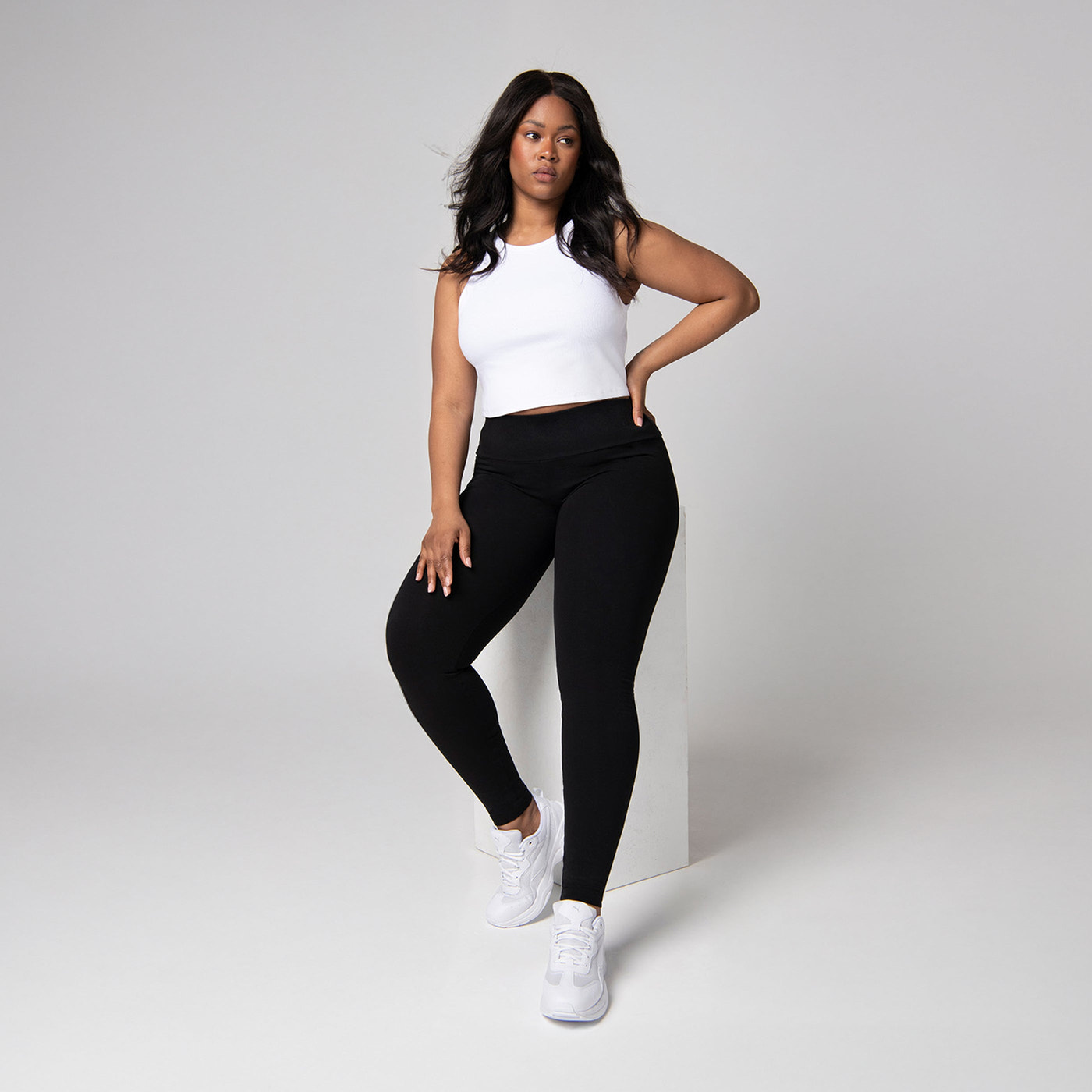 Curve Everyday High Waisted Leggings - Black