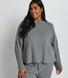 Cable Knit Set - Grey
