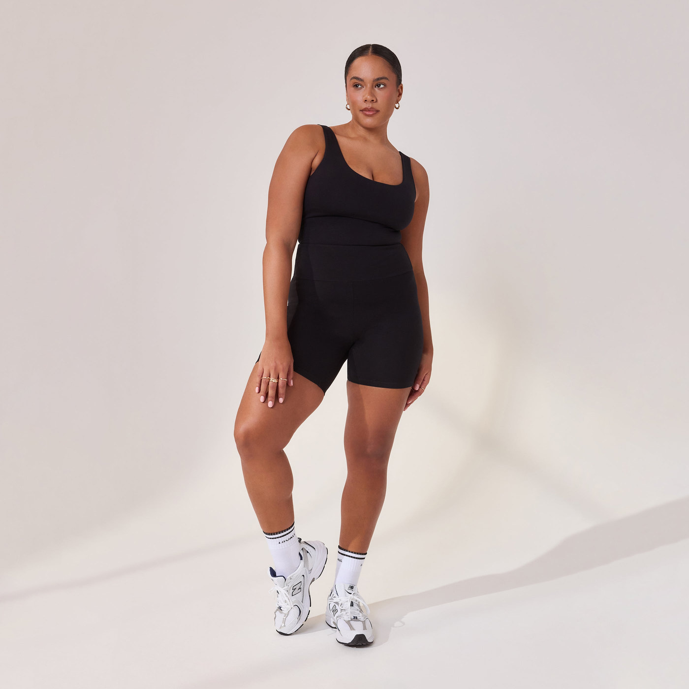Lightweight Everyday 6 Inch Cycling Shorts - Black