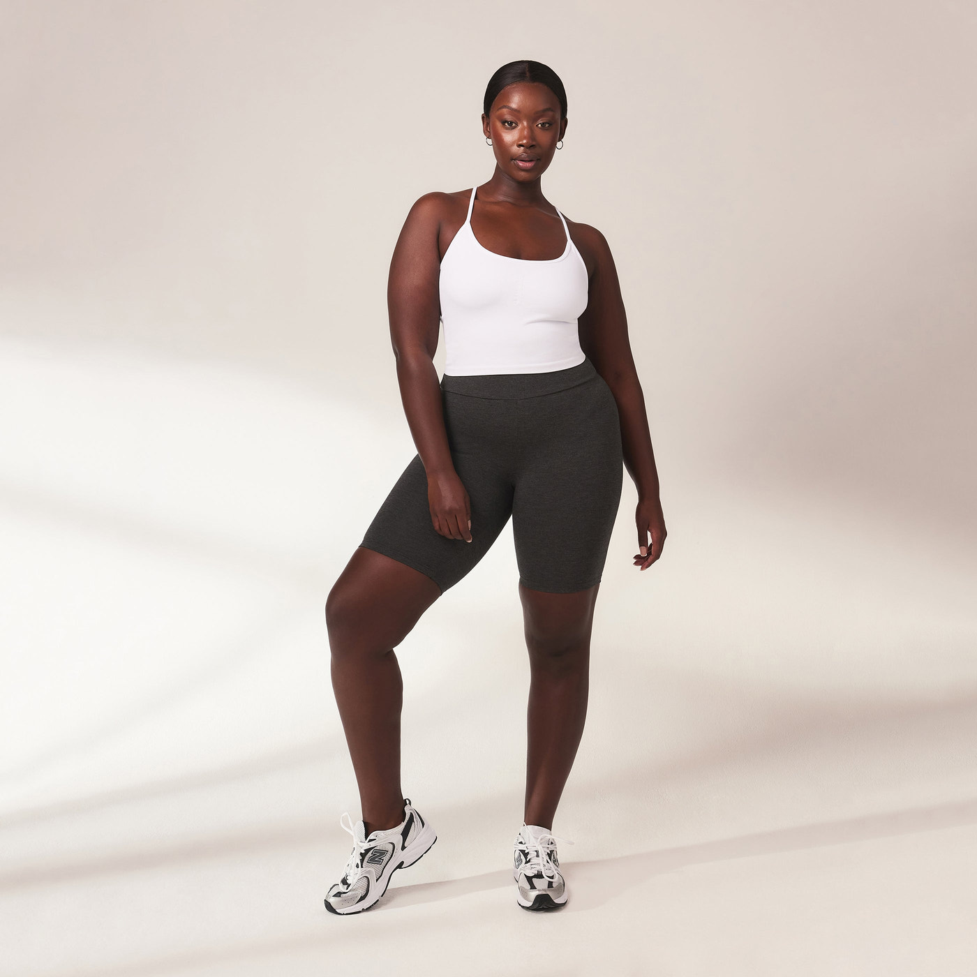 Lightweight Everyday Cycling Shorts - Dark Grey Marl