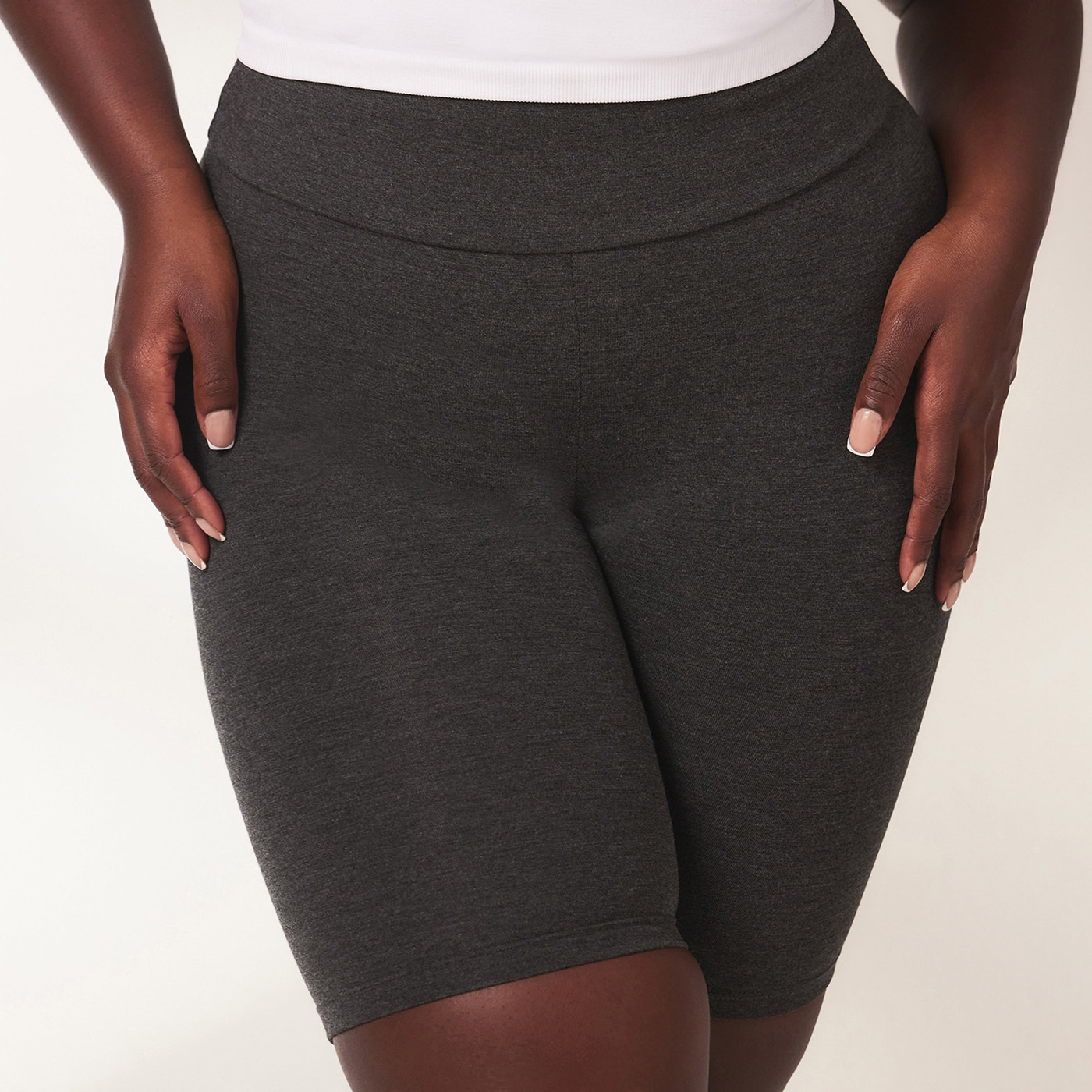 Lightweight Everyday Cycling Shorts - Dark Grey Marl