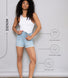 Everyday Denim Shorts - Light Blue