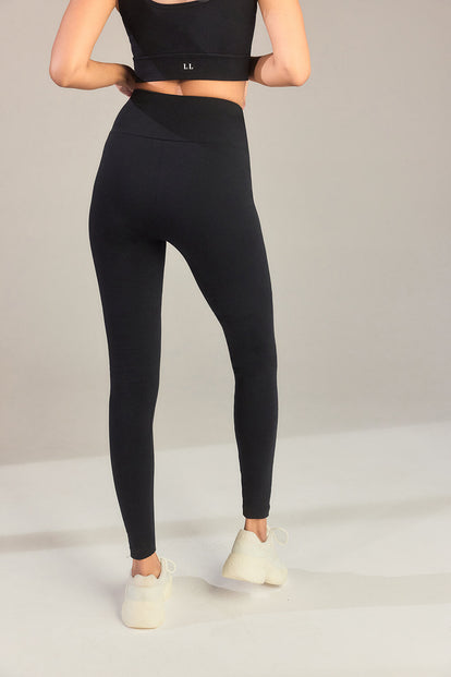 Everyday High Waisted Leggings - Black