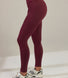 Everyday High Waisted Leggings - Burgundy