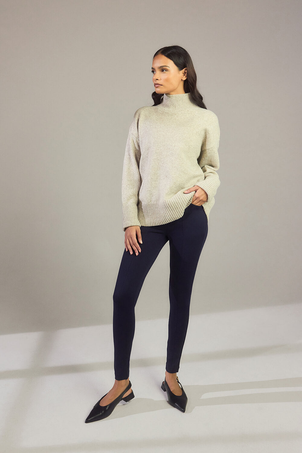 Treggings - Navy