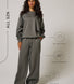 Curve ALL SZN Organic Wide Leg Jogger - Slate Green