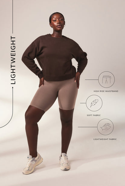 Curve Lightweight Everyday Cycling Shorts - Stone