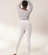 Curve Lightweight Everyday High Waisted Leggings - White