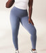 Lightweight Everyday High Waisted Leggings - Steel Blue