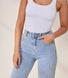 Wide Leg Jeans - Light Bleach