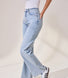 Wide Leg Jeans - Light Bleach