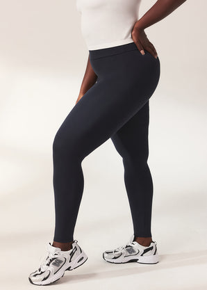 Lightweight Everyday High Waisted Leggings - Slate Green