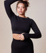 Curve Sculpt Seamless Long Sleeve Top - Black