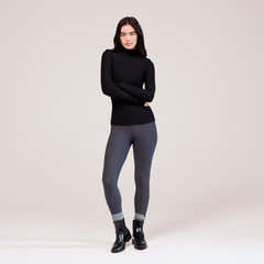 Winter Everyday Fleece-Lined Leggings - Dark Grey